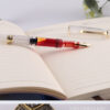 IMG_7837.jpg 教师专用大容量透明红笔|活塞吸墨批改作业钢笔 / Teacher's Large-Capacity Transparent Red Fountain Pen | Piston Ink Filling for Grading