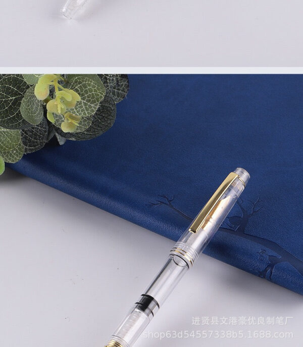 IMG_7841.jpg 教师专用大容量透明红笔|活塞吸墨批改作业钢笔 / Teacher's Large-Capacity Transparent Red Fountain Pen | Piston Ink Filling for Grading