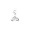 White Mermaid Tail Pendant White Mermaid Tail Pendant