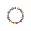 Transparent Lemon Citrine & Red Onyx Initial A Bracelet – 9D3AA4 Transparent Lemon Citrine & Red Onyx Initial A Bracelet – 9D3AA4